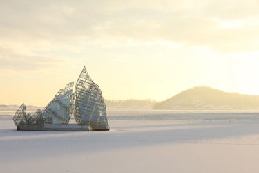 Visite à vélo des points forts de l’hiver à Oslo